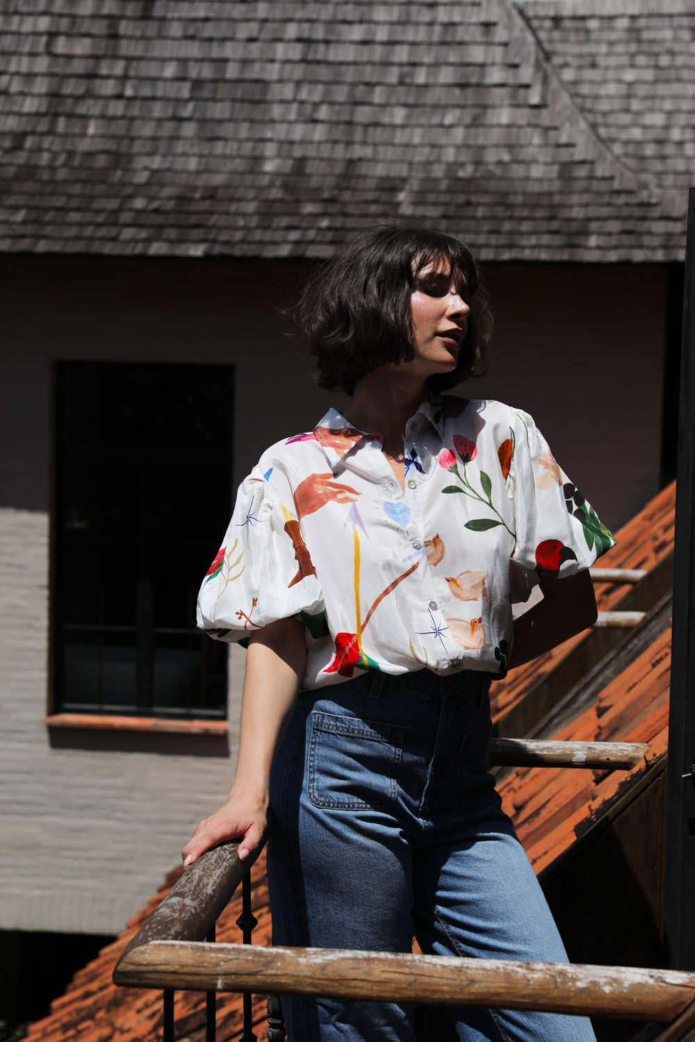 Boheme Blouse - White - Frank And Dollys