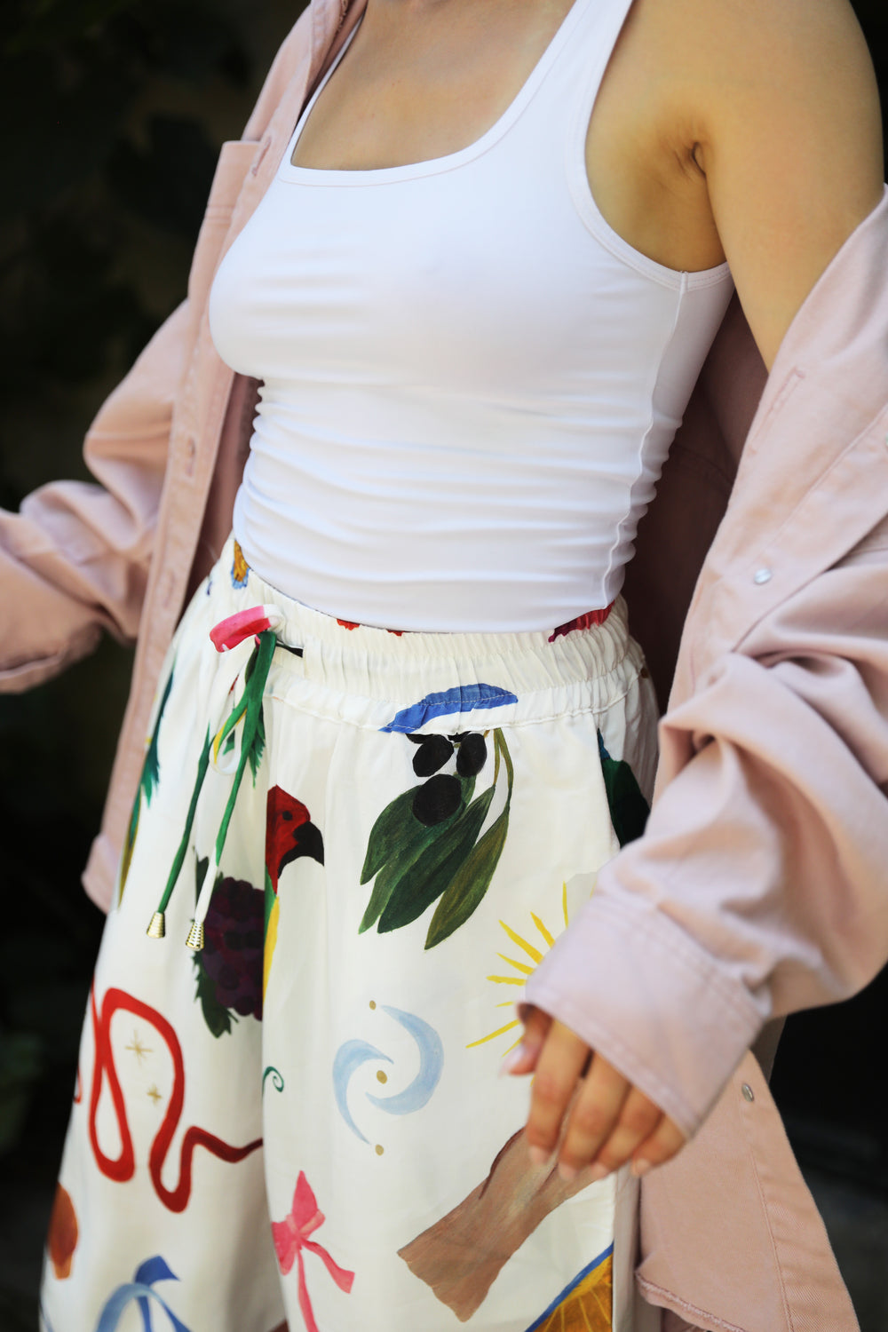 Boheme Pants - White - Frank And Dollys