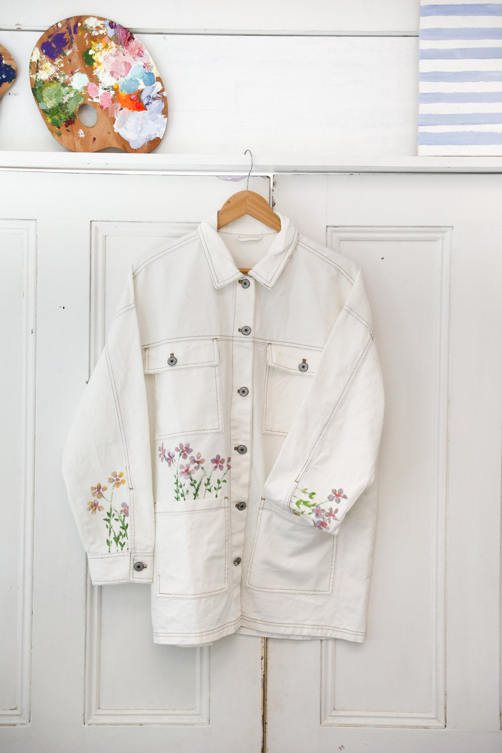 Flora Denim Jacket - No. 10 - Frank And Dollys