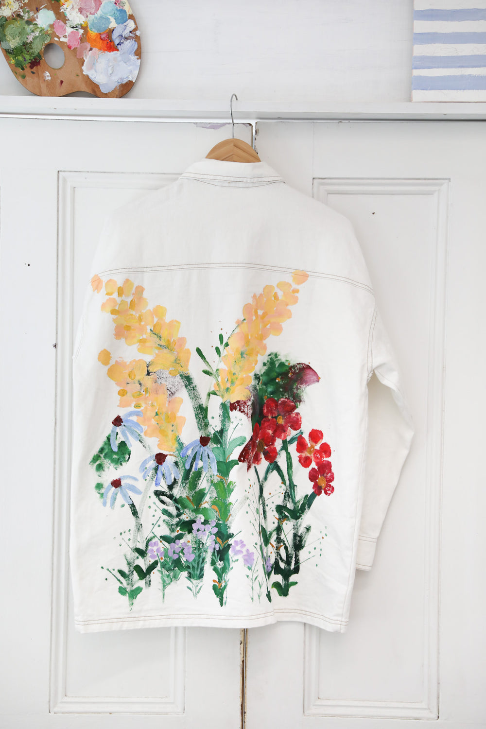 Flora Denim Jacket - No. 10 - Frank And Dollys