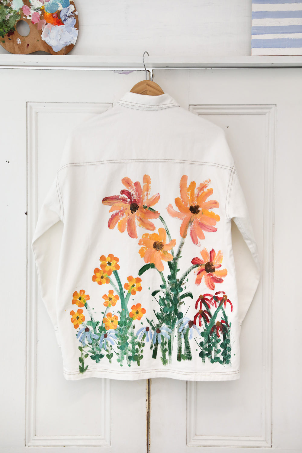 Flora Denim Jacket - No. 11 - Frank And Dollys