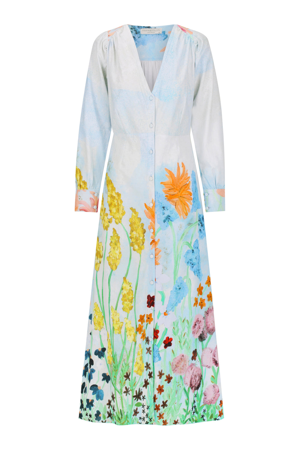 Flora Gown - Sky - Frank And Dollys