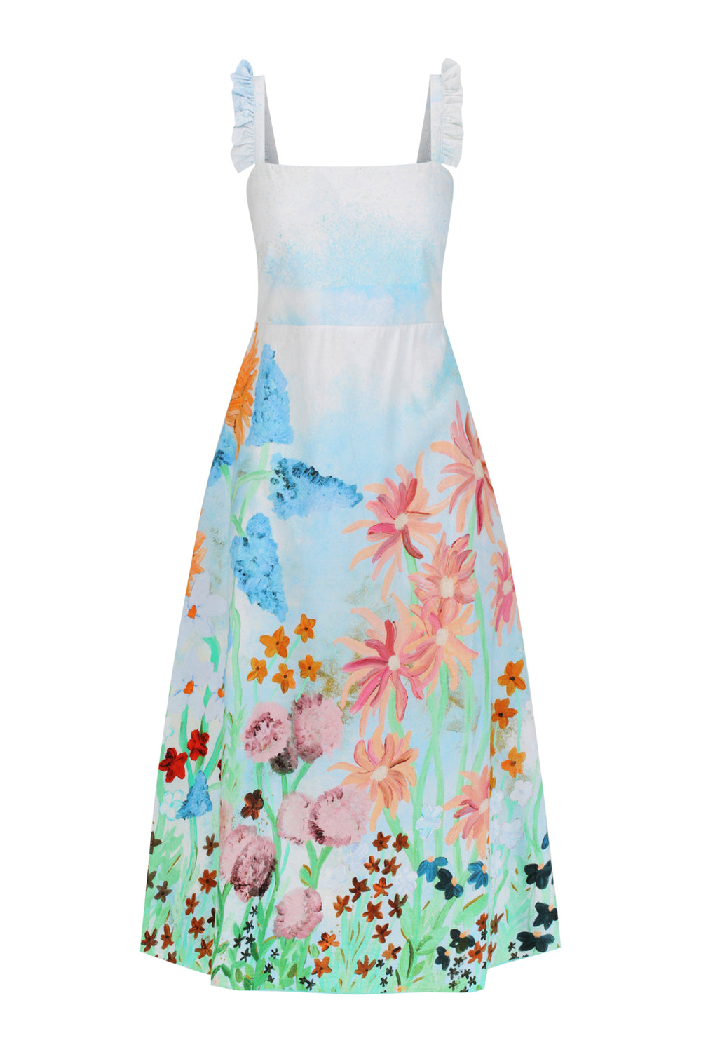 Flora Midi - Sky - Frank And Dollys