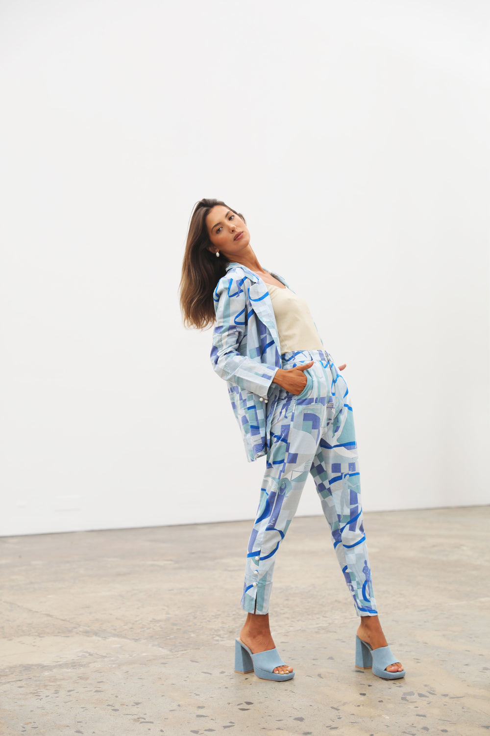 Main Street Pants - Blues - Frank And Dollys