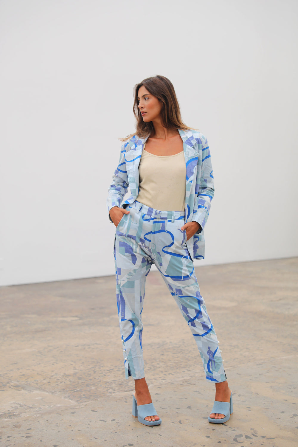 Main Street Pants - Blues - Frank And Dollys