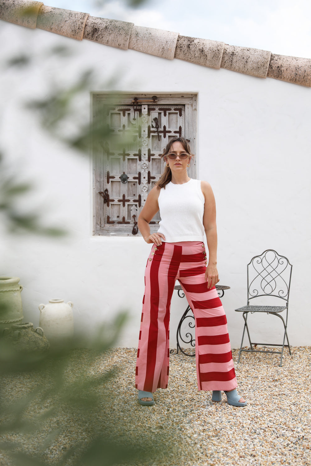 Paloma Pants - Vino - Frank And Dollys