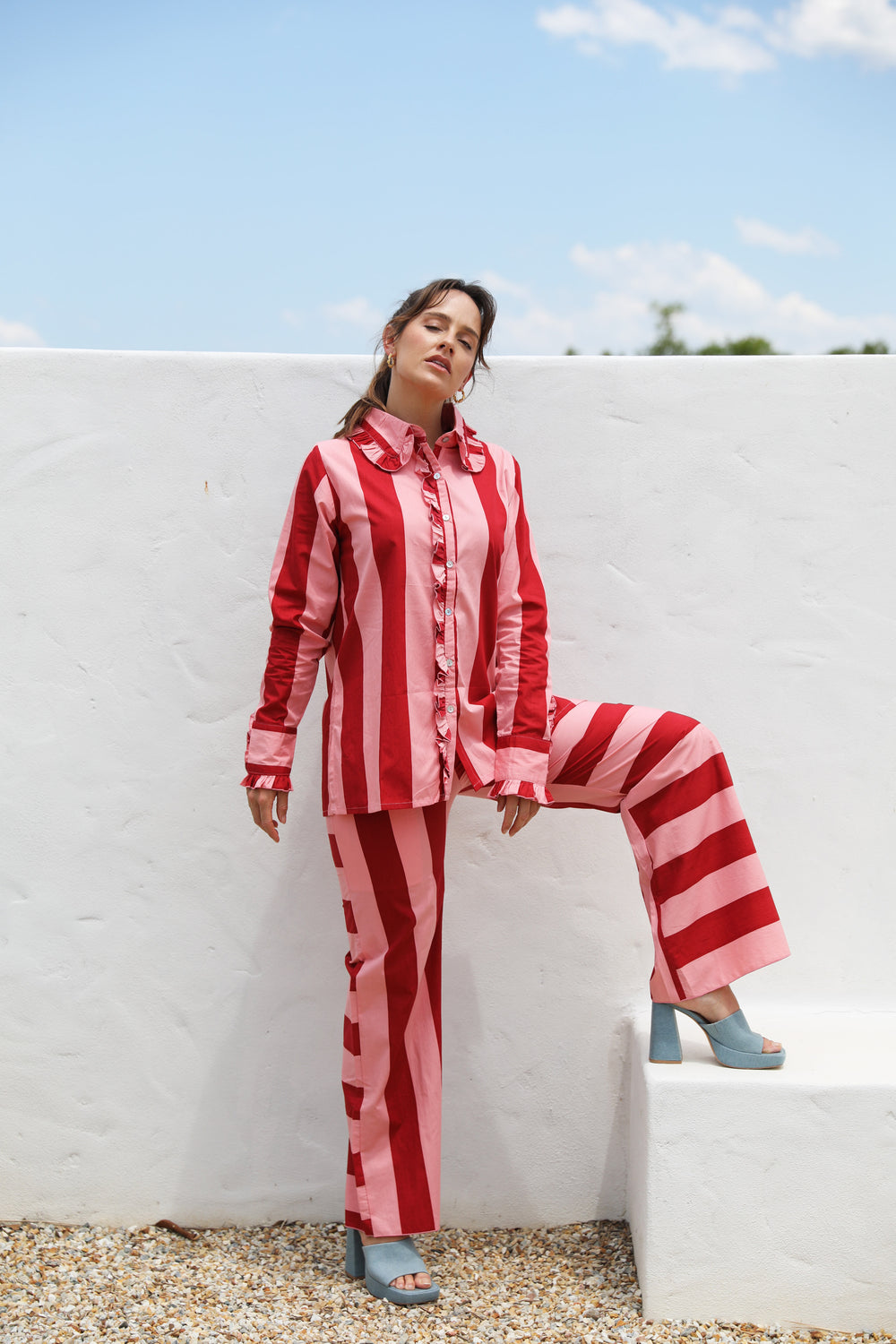 Paloma Pants - Vino - Frank And Dollys