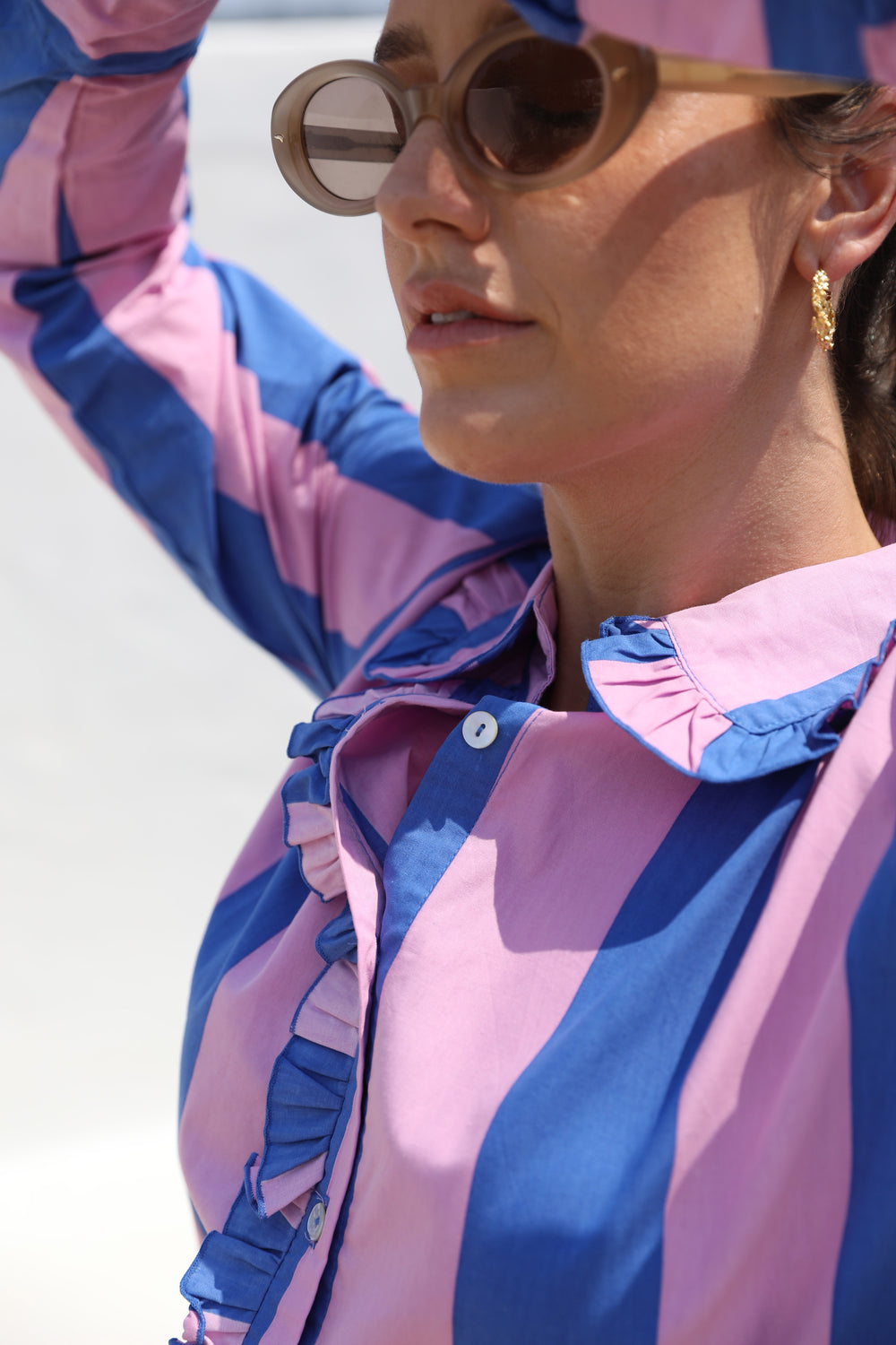 Paloma Shirt - Marino - Frank And Dollys