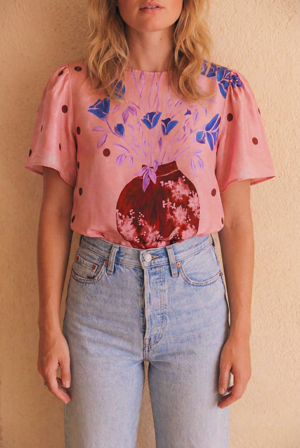 Rosé Blouse - Blossom - Frank And Dollys