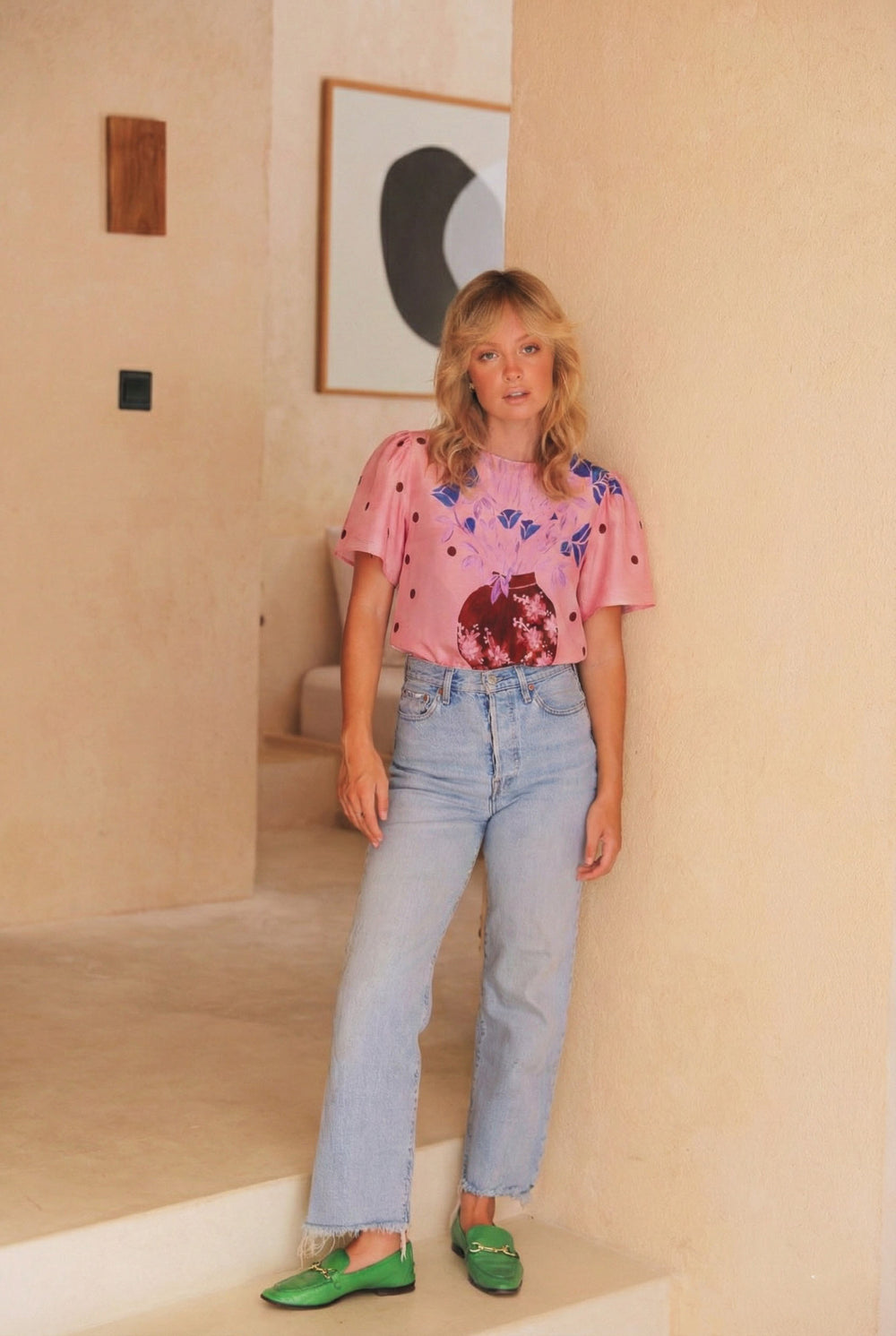 Rosé Blouse - Blossom