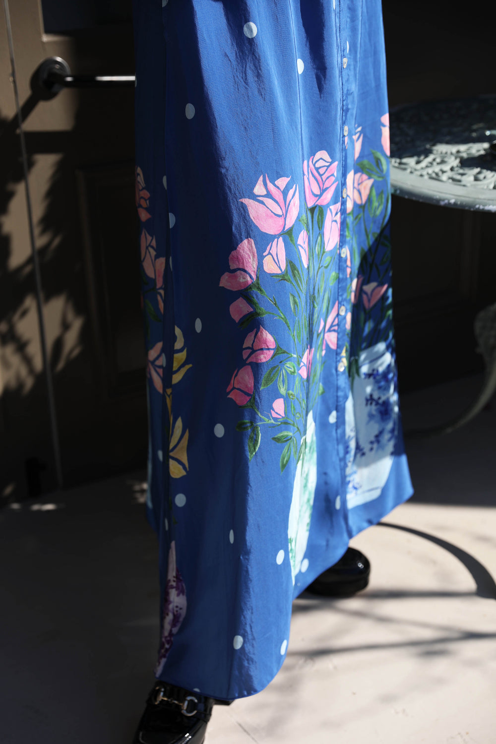 Rosé  Gown - Blue