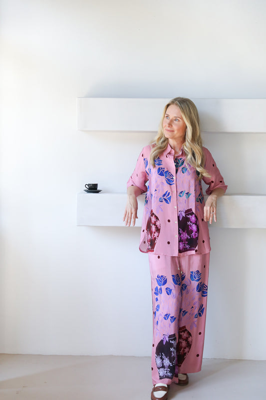 Rosé Pants - Blossom - Frank And Dollys