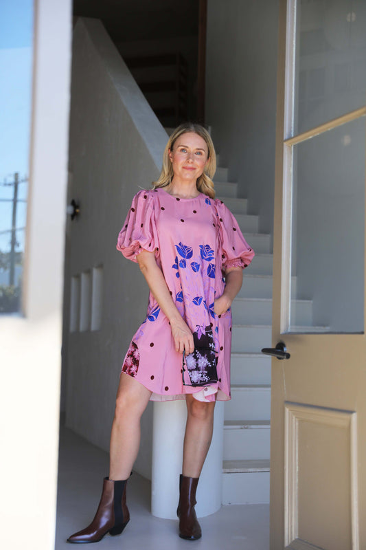 Rosé Party Dress - Blossom - Frank And Dollys