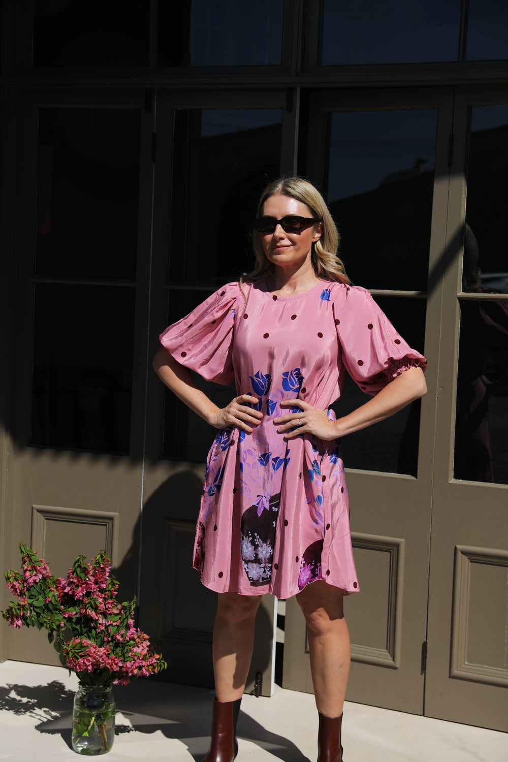 Rosé Party Dress - Blossom - Frank And Dollys