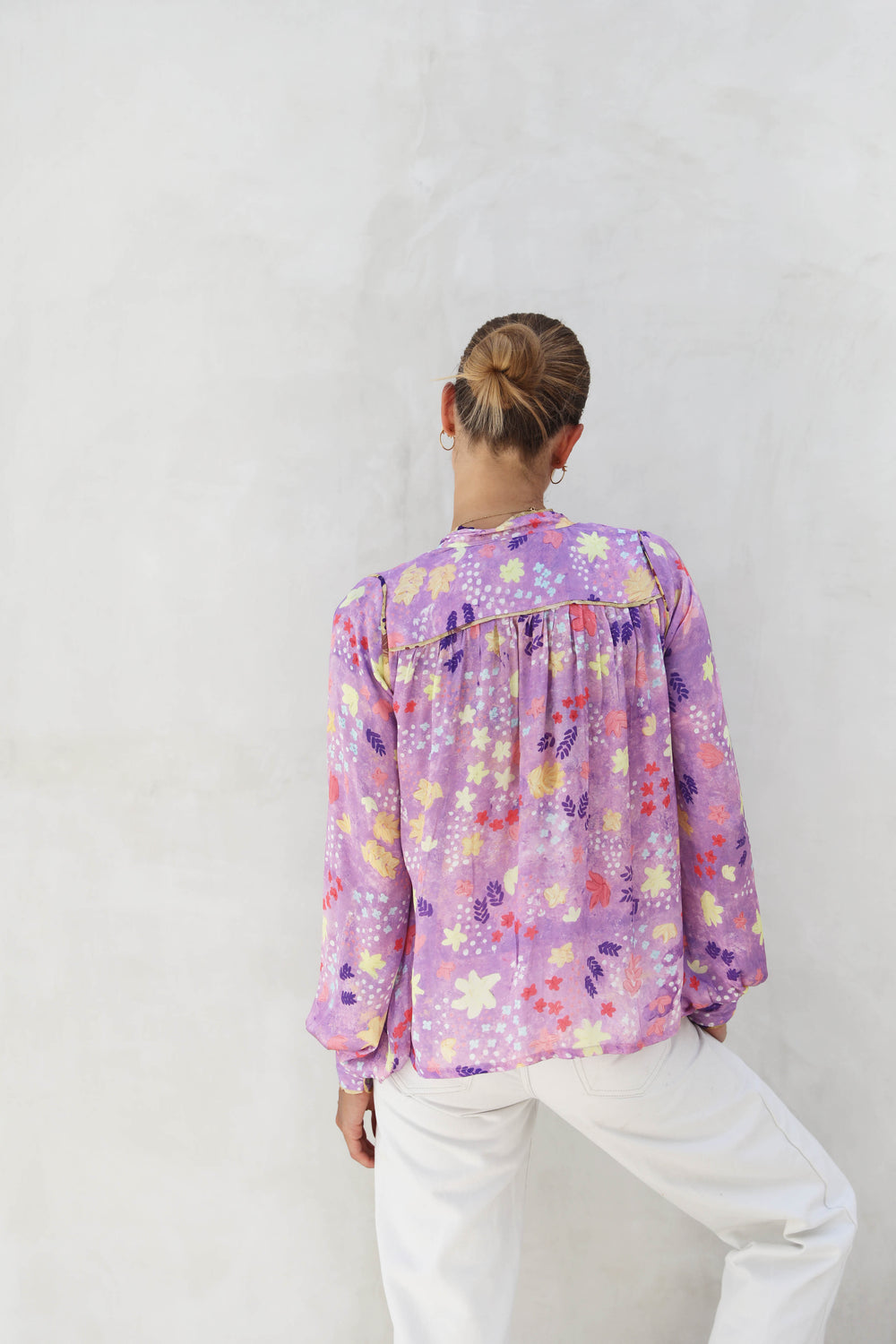 Viamo Blouse - Lilac