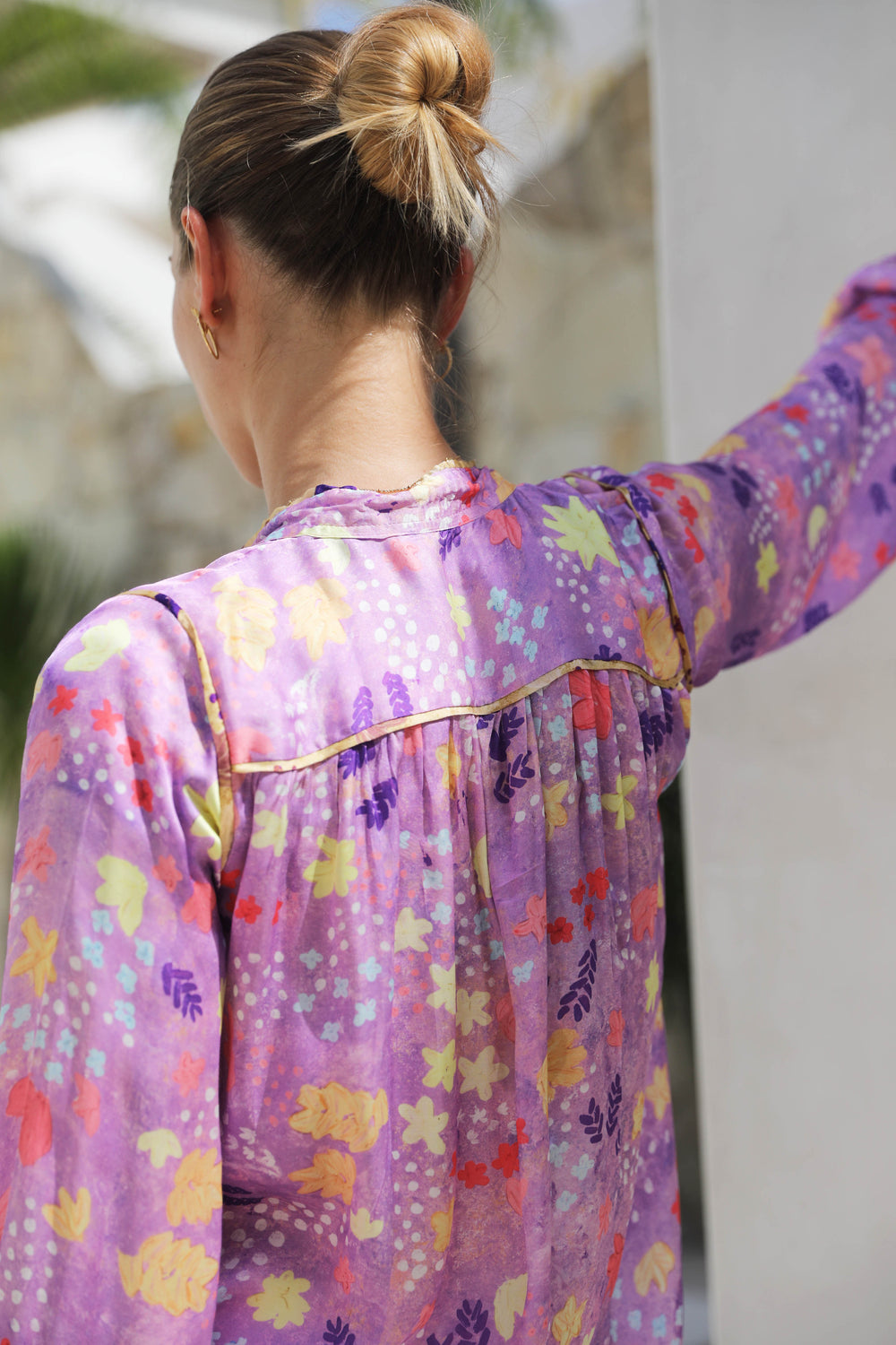 Viamo Blouse - Lilac