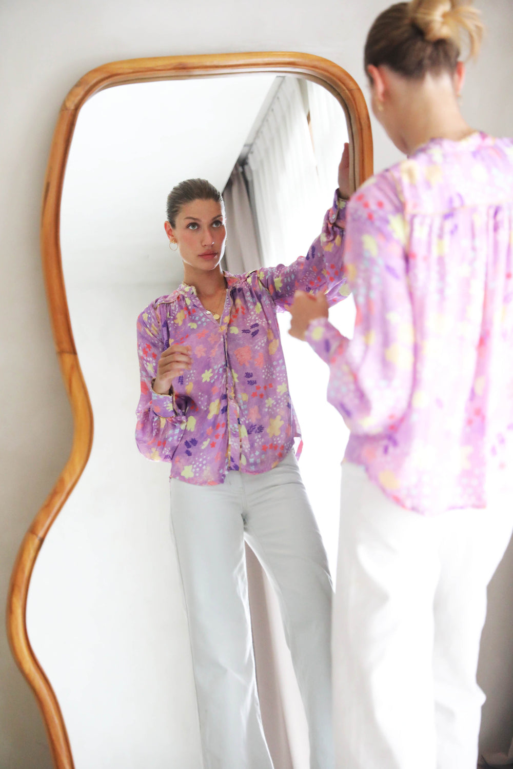 Viamo Blouse - Lilac