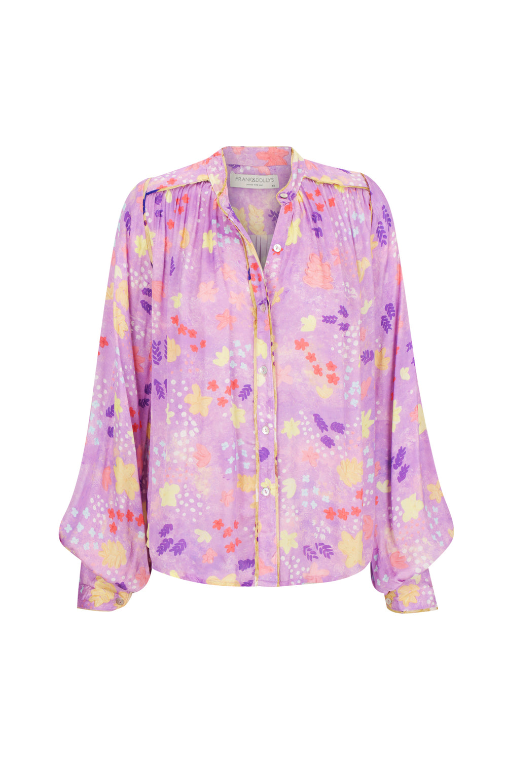 Viamo Blouse - Lilac - Frank And Dollys