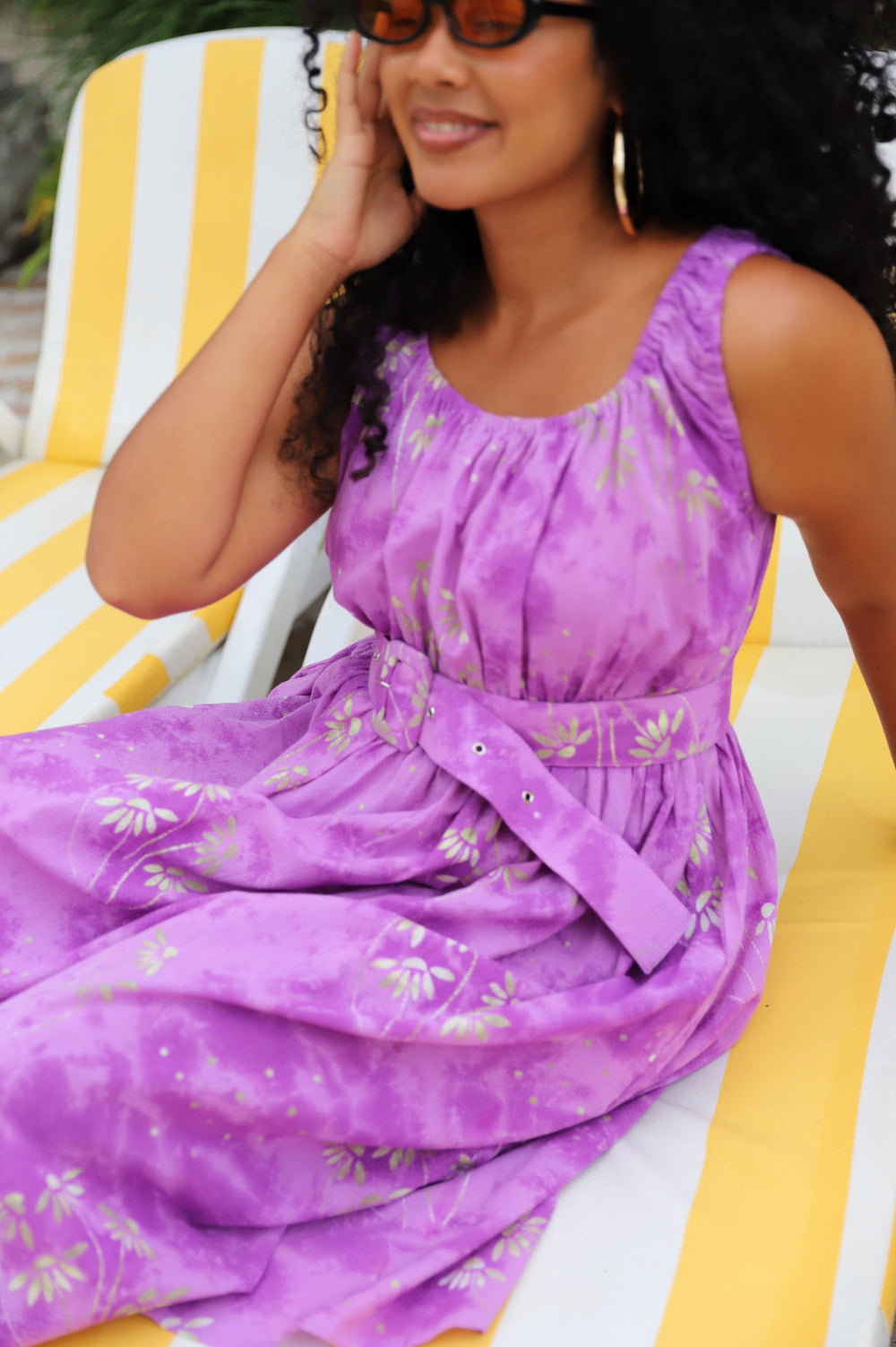 New Bloom Midi - Violet