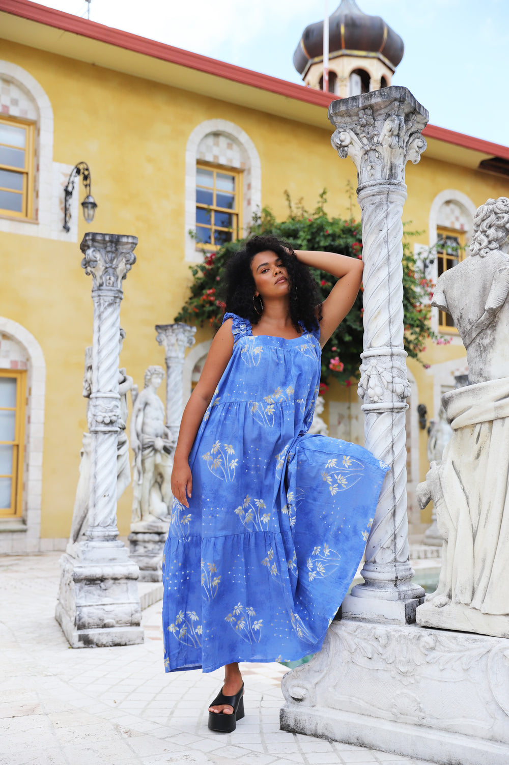 New Bloom Maxi - Sky