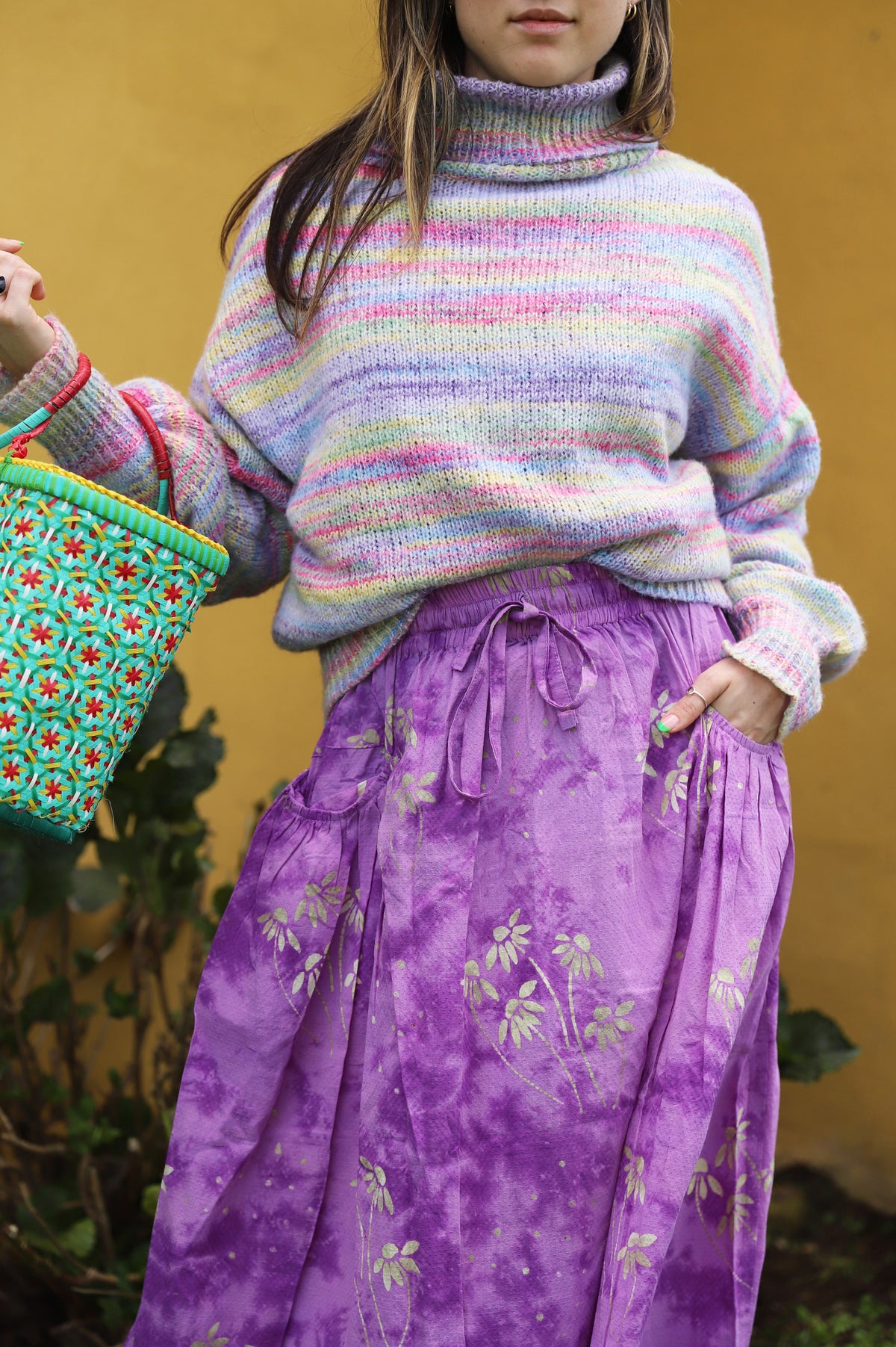 New Bloom Skirt - Violet