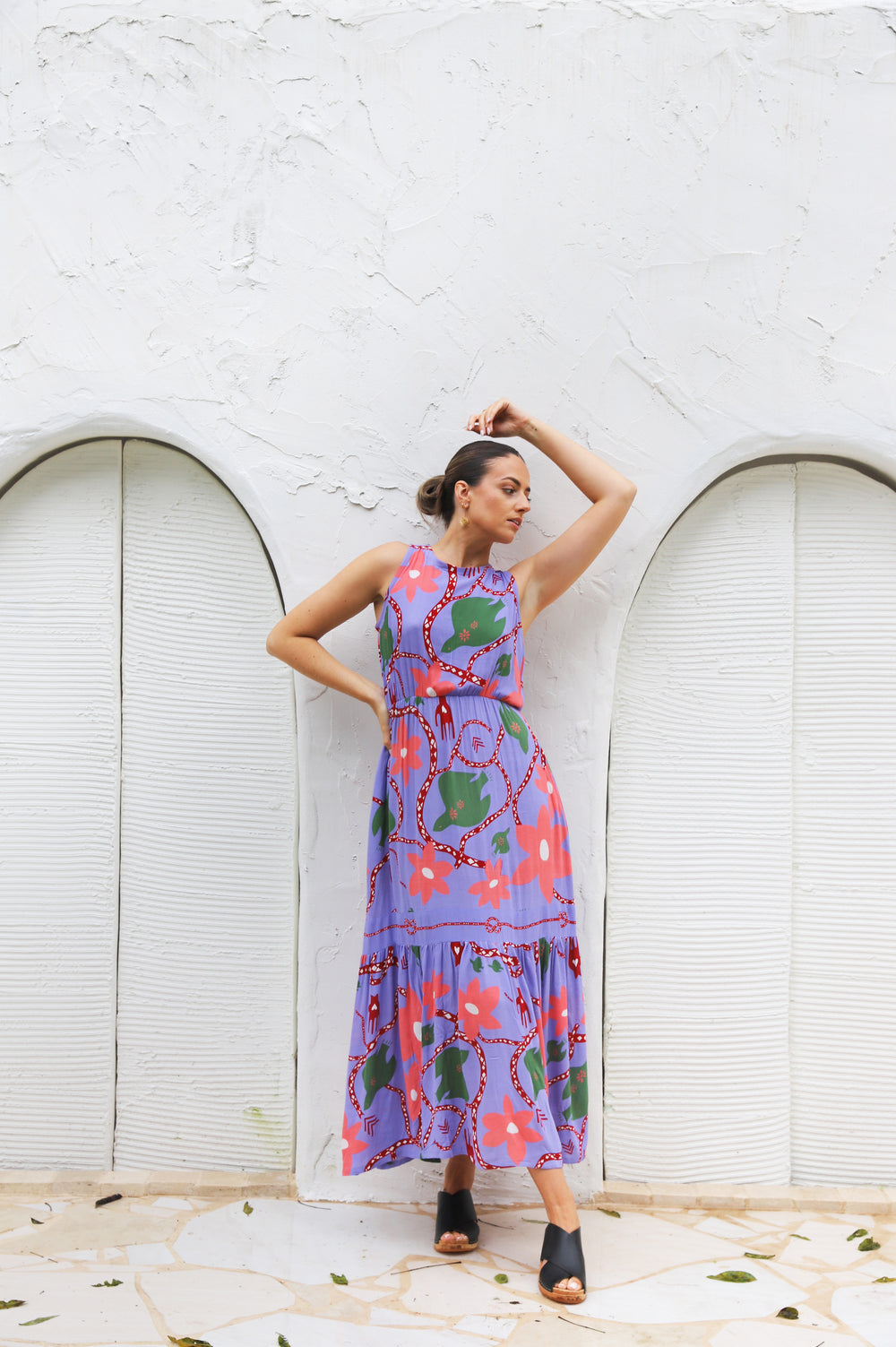 Salina Sun Dress - Wild Berry